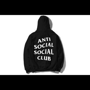 Antisocial club hoodie